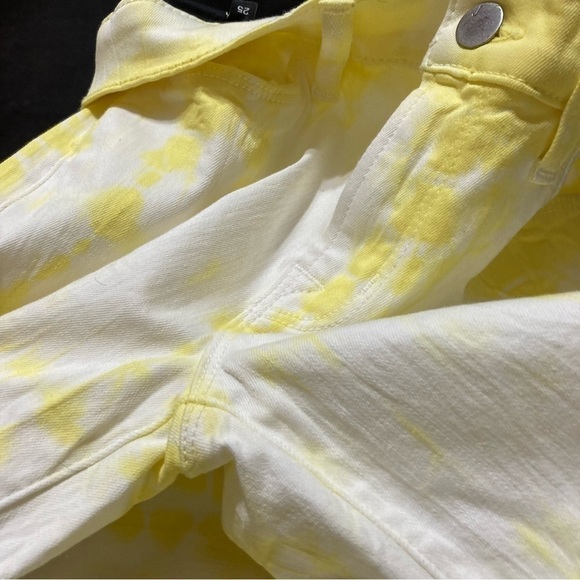 J Brand Jeans “Limoncello” tie dyed mid rise capri skinny pants Size 25 GUC - Picture 2 of 13
